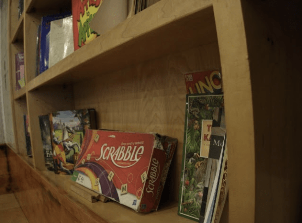 Just a few of the fun games Molly's has ready to play!